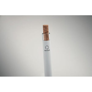 Penna in alluminio e sughero - personalizzabile con logo