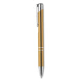 Penna in alluminio oro - personalizzabile con logo