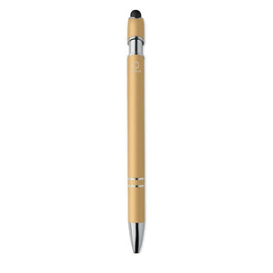 Penna in alluminio riciclato touch - personalizzabile con logo
