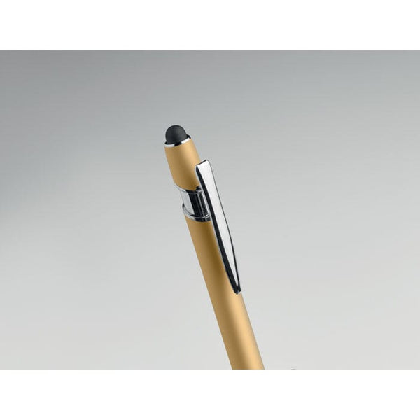 Penna in alluminio riciclato touch - personalizzabile con logo