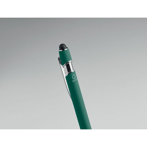Penna in alluminio riciclato touch - personalizzabile con logo
