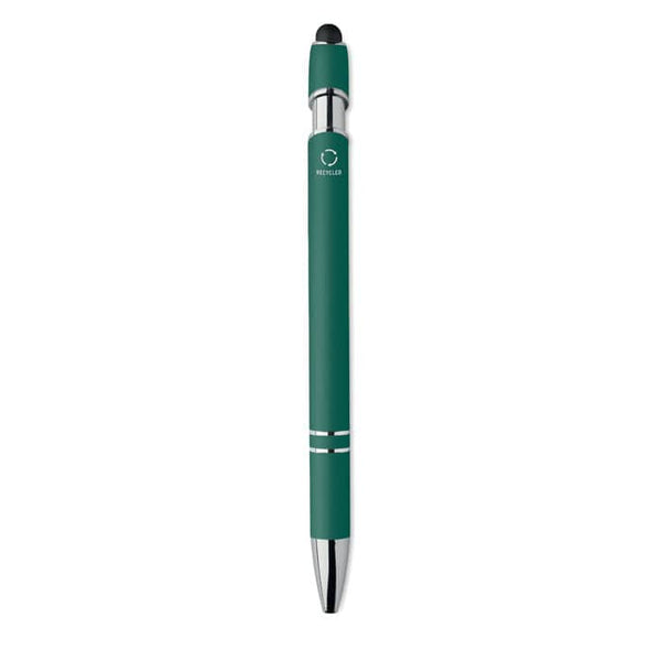 Penna in alluminio riciclato touch - personalizzabile con logo