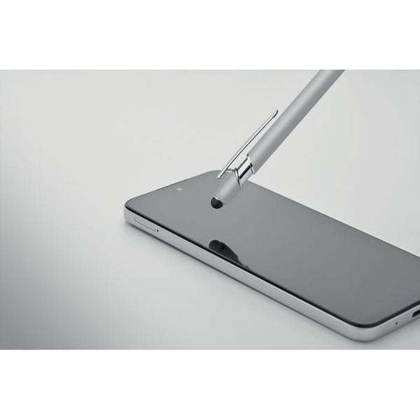 Penna in alluminio riciclato touch - personalizzabile con logo