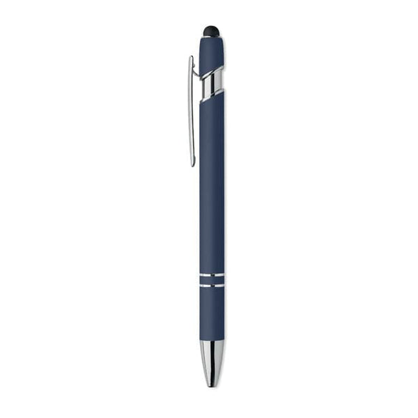 Penna in alluminio riciclato touch - personalizzabile con logo