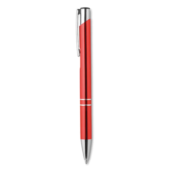 Penna in alluminio rosso - personalizzabile con logo