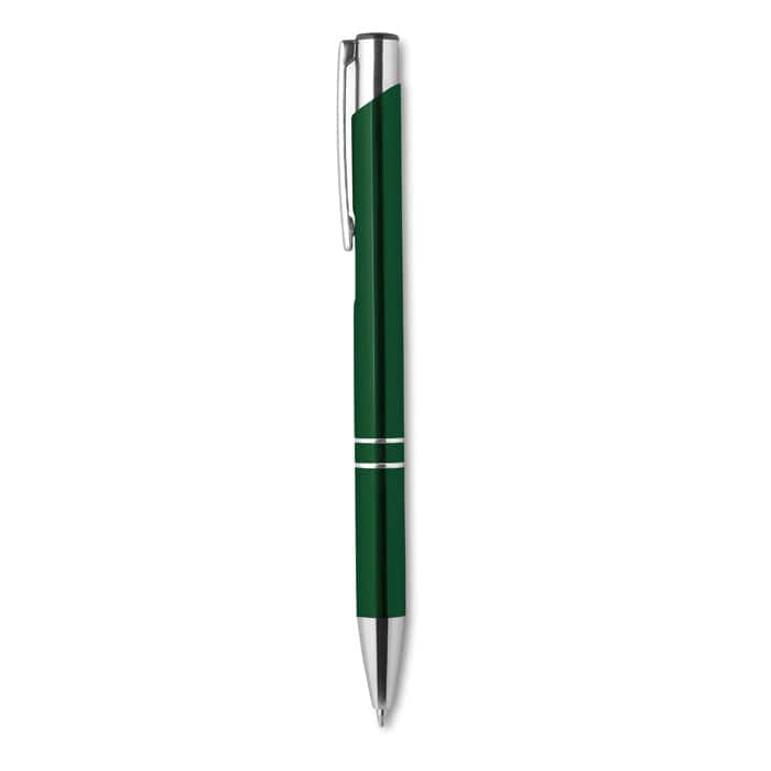 Penna in alluminio verde - personalizzabile con logo