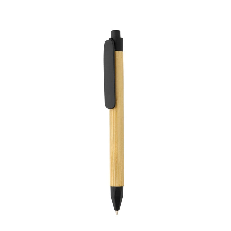 Penna in carta riciclata effetto bamboo - personalizzabile con logo