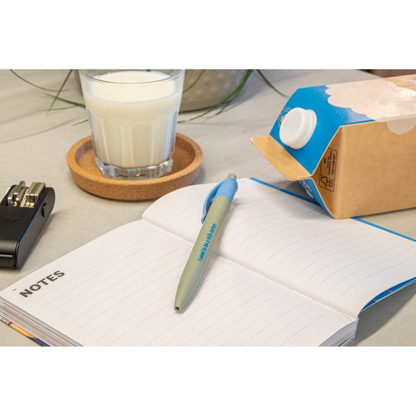 Penna in cartone del latte - personalizzabile con logo