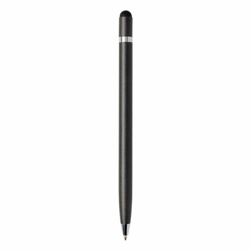 Penna in metallo Simplistic grigio - personalizzabile con logo