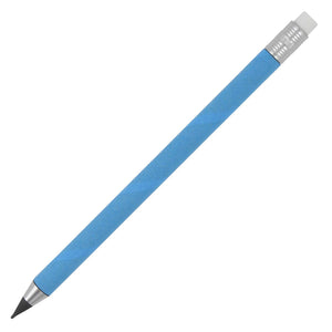Penna infinity con cancellino Azzurro - personalizzabile con logo