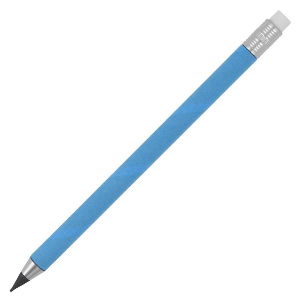 Penna infinity con cancellino Azzurro - personalizzabile con logo