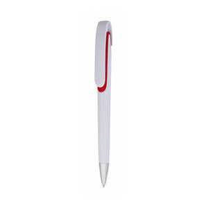 Penna Klinch rosso - personalizzabile con logo