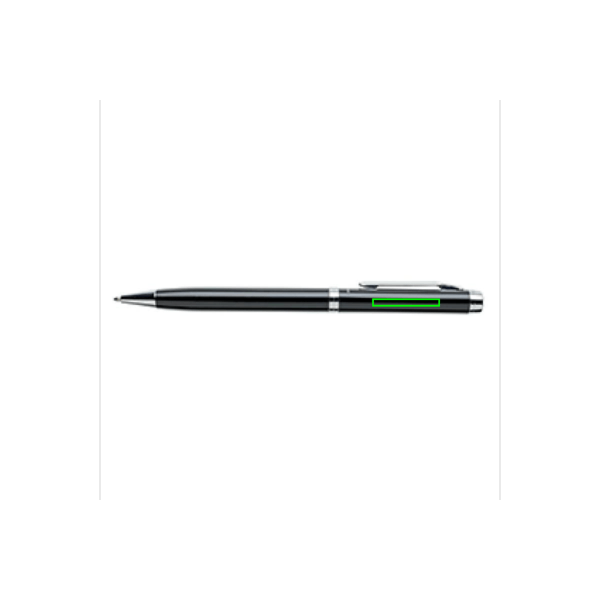 Penna Luzern nero - personalizzabile con logo