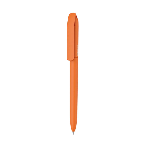 Penna made in Italy - plastica post industriale arancione - personalizzabile con logo