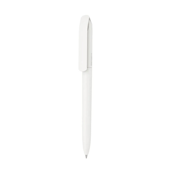 Penna made in Italy - plastica post industriale bianco - personalizzabile con logo