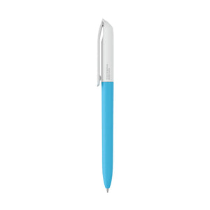 Penna made in Italy - plastica post industriale - cap bianco - personalizzabile con logo