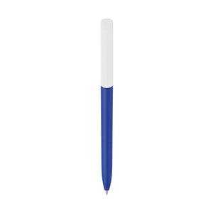 Penna made in Italy - plastica post industriale - cap bianco - personalizzabile con logo