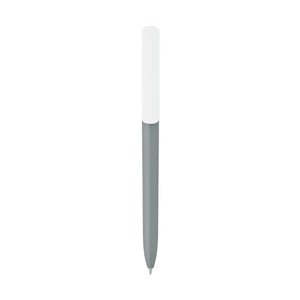 Penna made in Italy - plastica post industriale - cap bianco - personalizzabile con logo