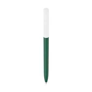 Penna made in Italy - plastica post industriale - cap bianco - personalizzabile con logo