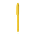 Penna made in Italy - plastica post industriale giallo - personalizzabile con logo