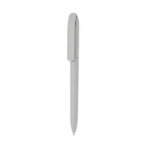 Penna made in Italy - plastica post industriale grigio - personalizzabile con logo