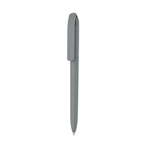 Penna made in Italy - plastica post industriale grigio scuro - personalizzabile con logo