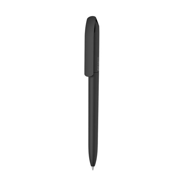 Penna made in Italy - plastica post industriale nero - personalizzabile con logo