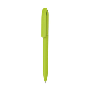 Penna made in Italy - plastica post industriale verde calce - personalizzabile con logo