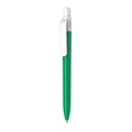 Penna made in Italy - RPET - cap bianco verde - personalizzabile con logo