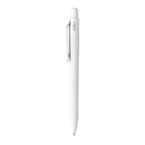 Penna made in Italy - RPET - gommata bianco - personalizzabile con logo
