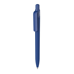 Penna made in Italy - RPET - gommata blu - personalizzabile con logo