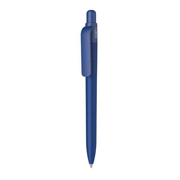 Penna made in Italy - RPET - gommata blu - personalizzabile con logo