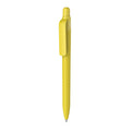 Penna made in Italy - RPET - gommata giallo - personalizzabile con logo