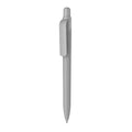 Penna made in Italy - RPET - gommata grigio - personalizzabile con logo
