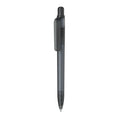 Penna made in Italy - RPET - trasparente nero - personalizzabile con logo