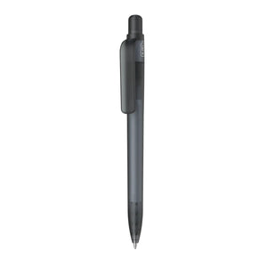 Penna made in Italy - RPET - trasparente nero - personalizzabile con logo