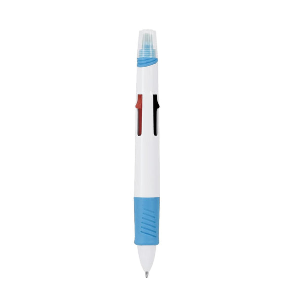 Penna Multicolore Reggan blu - personalizzabile con logo