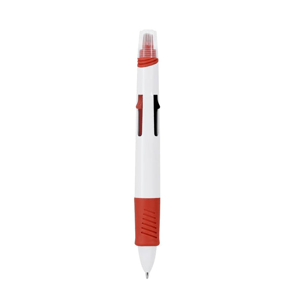 Penna Multicolore Reggan rosso - personalizzabile con logo
