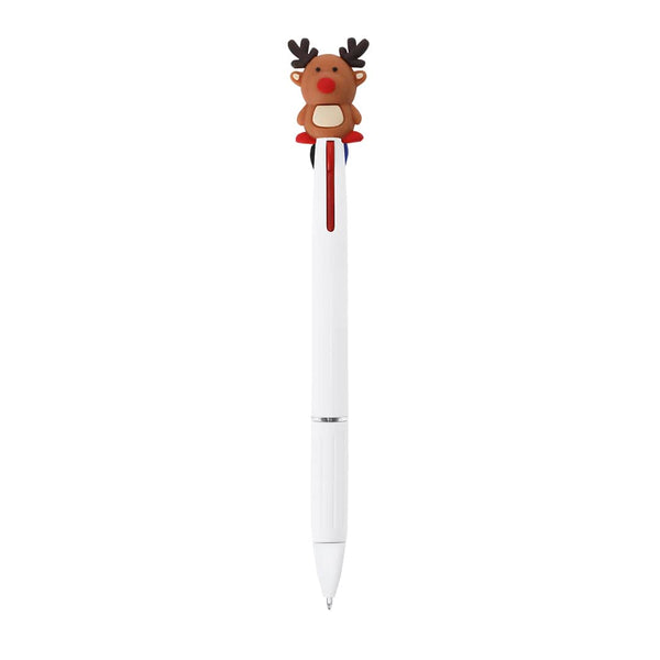 Penna Multicolore Trismas reno - personalizzabile con logo