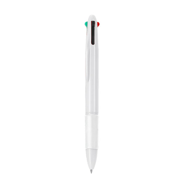 Penna Multicolore Zorzal bianco - personalizzabile con logo