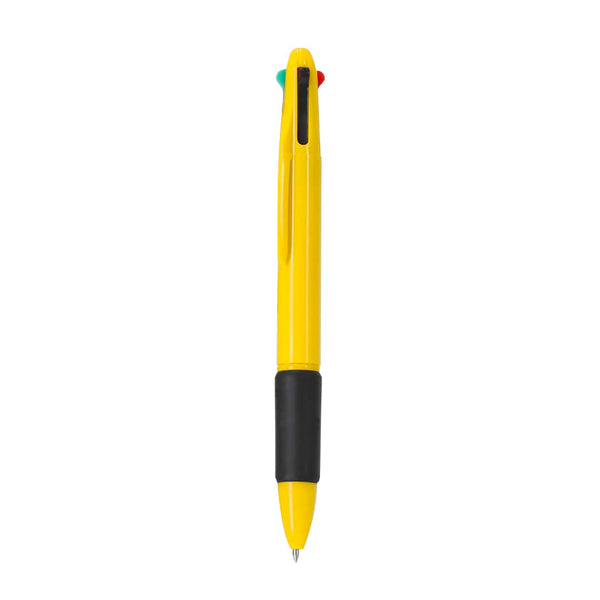 Penna Multicolore Zorzal giallo - personalizzabile con logo