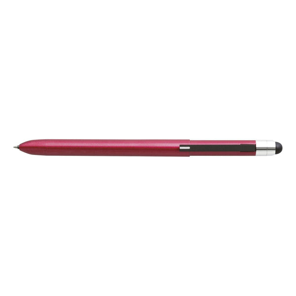Penna multifunzione multi inchiostrio Rosso - personalizzabile con logo
