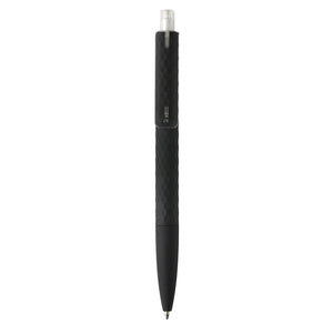 Penna nera X3 smooth touch - personalizzabile con logo