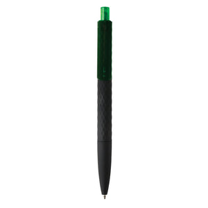 Penna nera X3 smooth touch - personalizzabile con logo