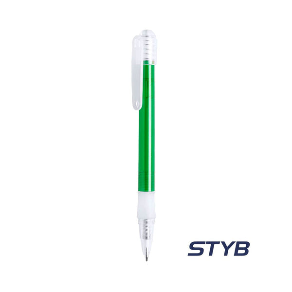 Penna Oasis verde - personalizzabile con logo