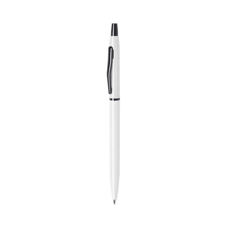 Penna Pirke bianco - personalizzabile con logo