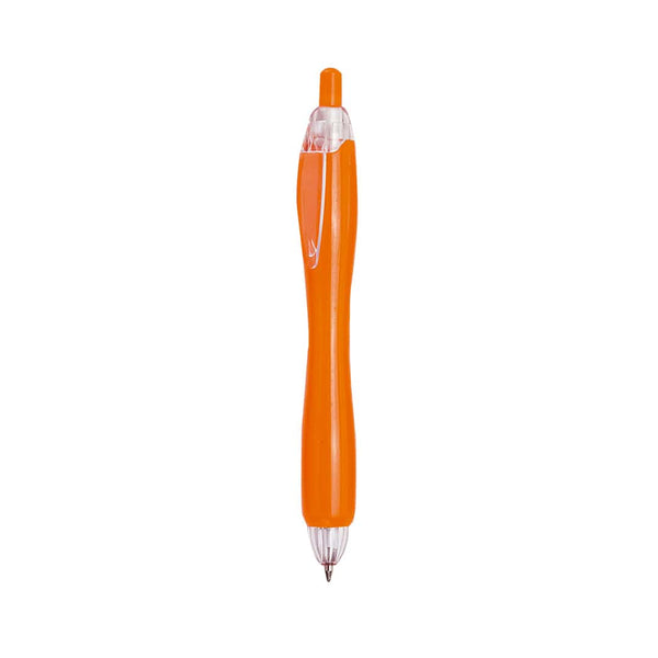 Penna Píxel arancione - personalizzabile con logo