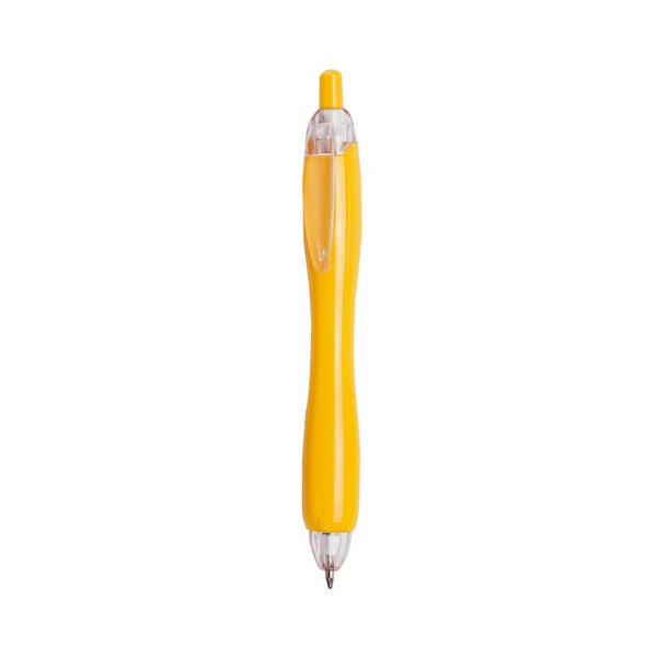 Penna Píxel giallo - personalizzabile con logo