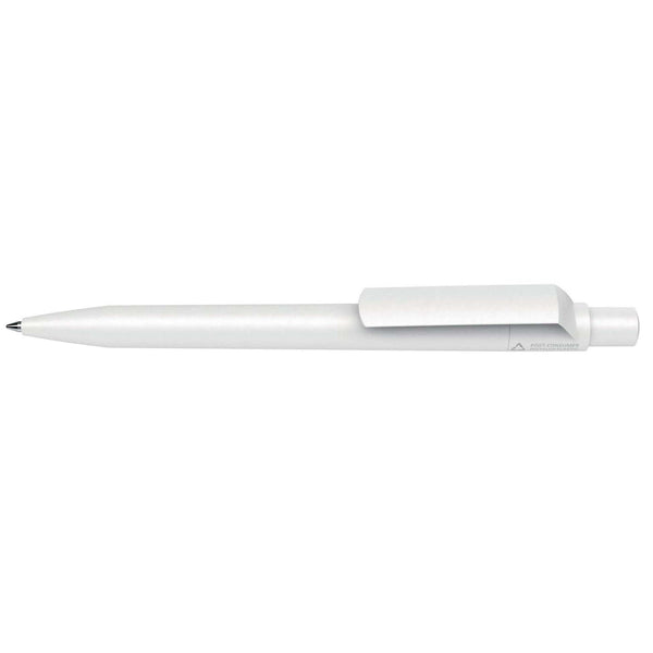 Penna promozionale ecologica Made in Italy Bianco - personalizzabile con logo