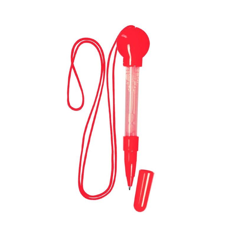 Penna Pump rosso - personalizzabile con logo